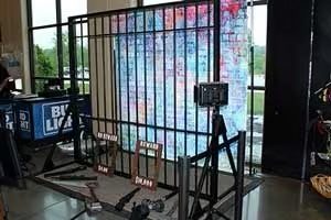 Jail Bars photo booth