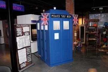 The Tardis photo booth